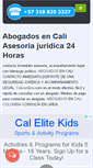 Mobile Screenshot of calijuridica.com